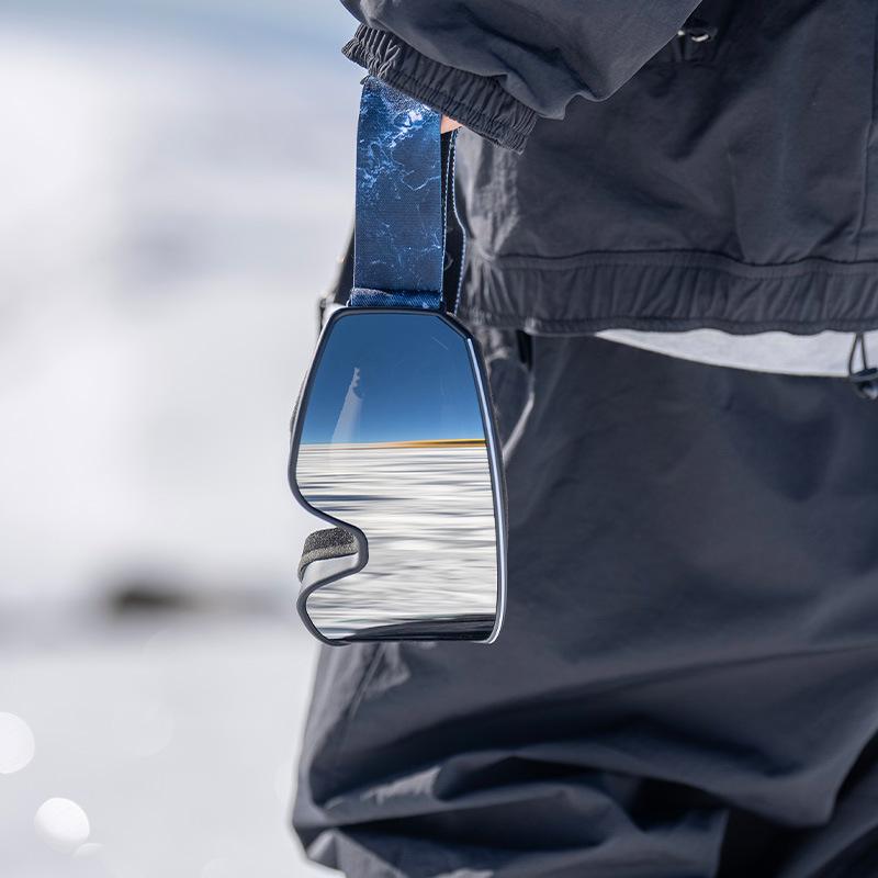 Dual-Layer Anti-Fog Cylindrical Ski & Mountaineering Goggles for Myopia