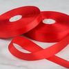 Handmade Festive Red Satin Ribbon for Packaging, Wedding, Cake Decor, and Hair Ties