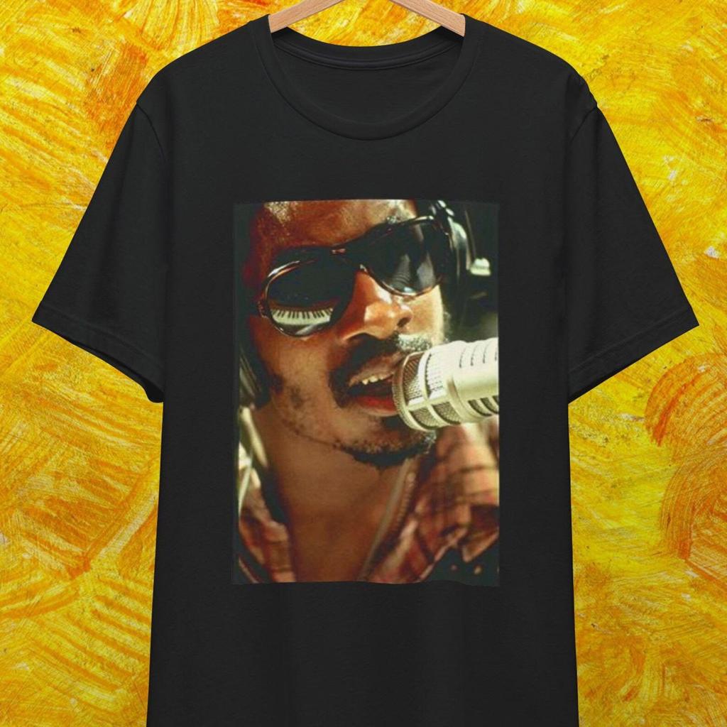 Stevie Wonder Shirt, Songs in the Key of Life, 70s soul, Innervisions, marvin gaye, 60s, frankie beverly, tito, prince purple, black T-shirt