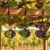 Energy Efficient Solar Lighting Powered Hanging Bee Lights, Metal Bouncy Spring Ornaments, Decorative Lights IP65 Waterproof Fairy for Outdoor