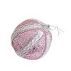 Foam Ball Bow Tree Top Star Christmas Tree Ornaments Pink Christmas Ball