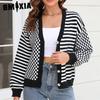 Women's Fashion Casual Autumn Winter Long Sleeve Cardigans Sweater Coat