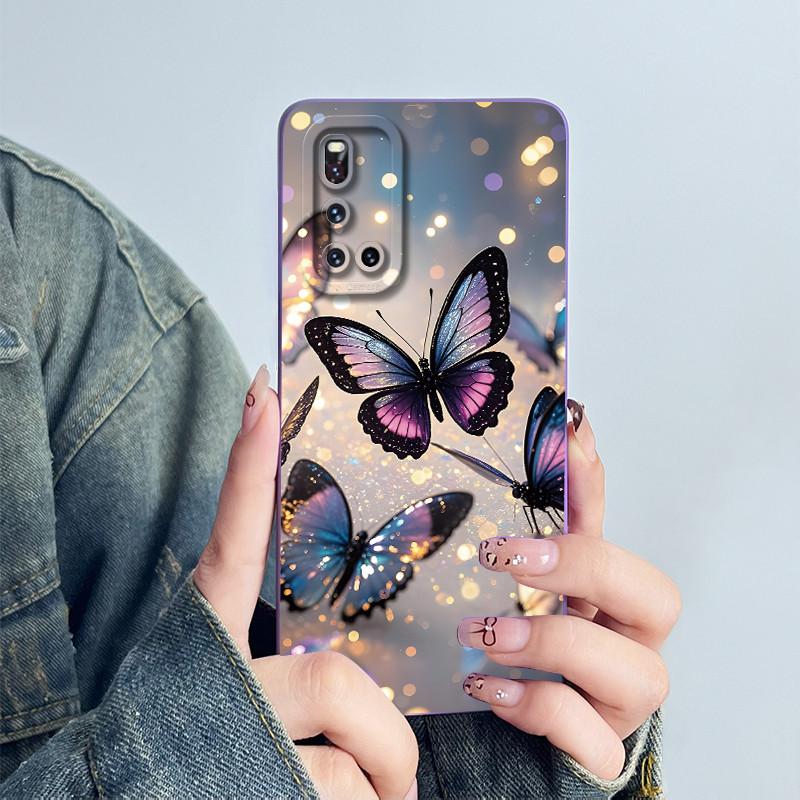 Мягкий чехол для Vivo V19 1933, милый мультяшный узор с астронавтом, жидкий силикон, противоударный, ультратонкий, защитный чехол для телефона