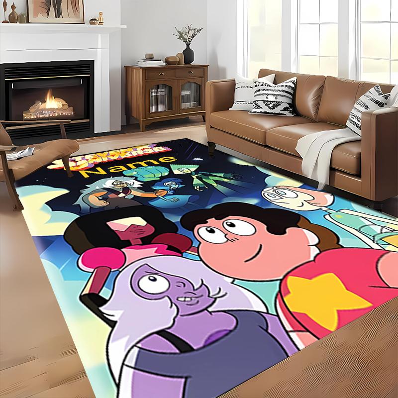 Custom personalization Steven Universe Area Rug - Perfect For Kitchen, Bathroom,Laundry Room Decor Large Size Available,Gift All Seasons