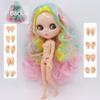 DBS Blyth Doll 1/6 Joint Body Specials 30cm Super Black Skin Colorful Hair BJD Toys Fashion Gifts