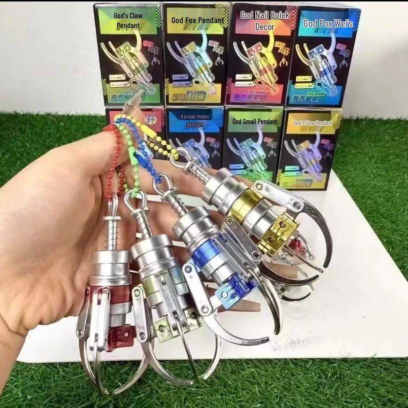 Мини брелок-игровой автомат с клешней: Снятие стресса и DIY-подвеска