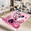 Pink Minnie Mouse Fantasy Carpet For Playroom Bedroom Living Room Sofa Home Decorkids Game Area Rug Nonslip Floor Mat