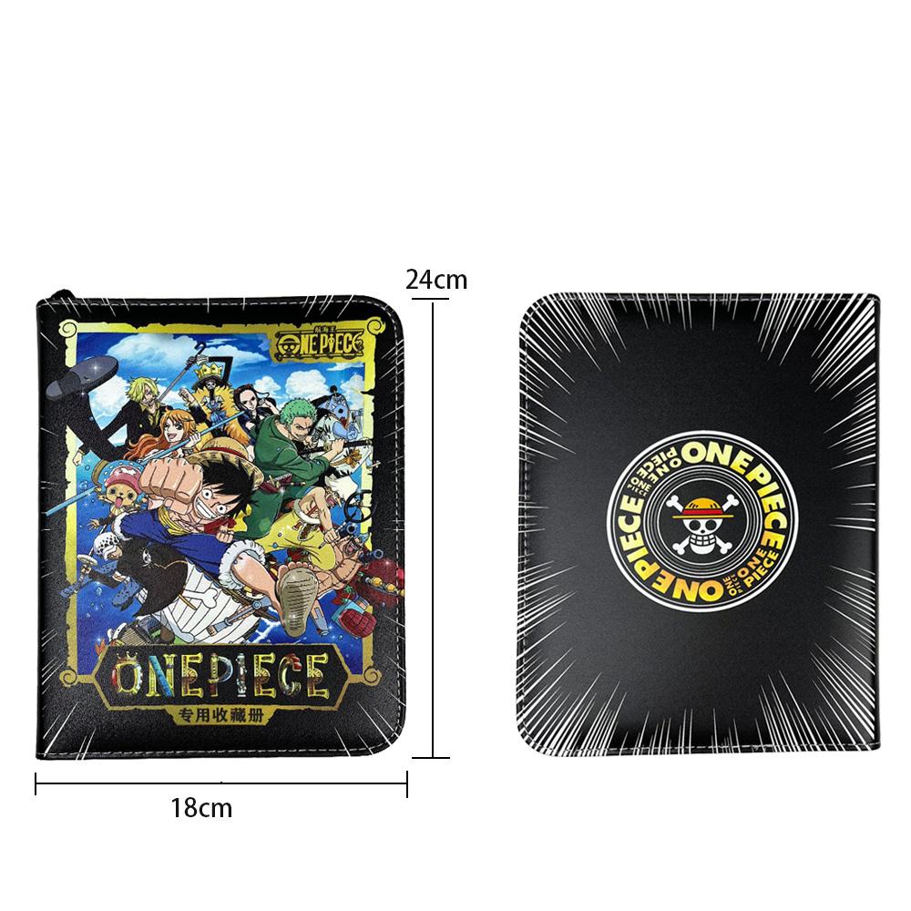 224 шт. Карточки-держатели с постерами Wanted из One Piece Коллекционный набор Блокнот-коллекция Содержит 224 уникальные карточки Игрушки Подарки