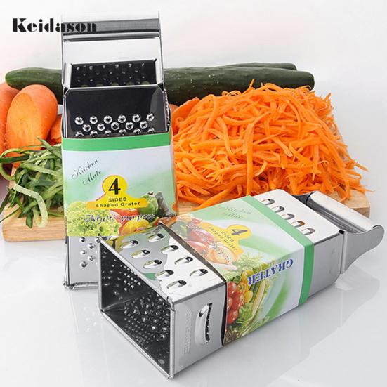 Многофункциональный измельчитель чеснока Puntos из нержавеющей стали с 4 сторонами, овощерезка для картофеля и овощей