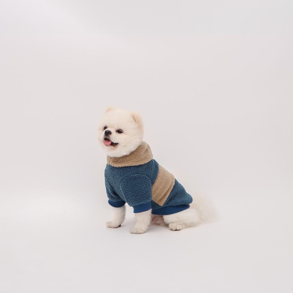 Dog Hoodie, Autumn/Winter Warm Thickened Hooded Sweatshirt for Dogs and Cats, Soft and Fluffy Pet Clothes for Small/Medium Dogs