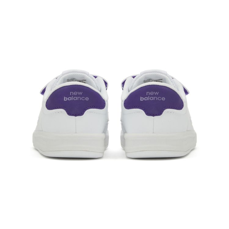 New Balance CT60 Удобные Легкие Низкие Кроссовки для Ходьбы Детская Обувь Белый Фиолетовый IVCT60RP