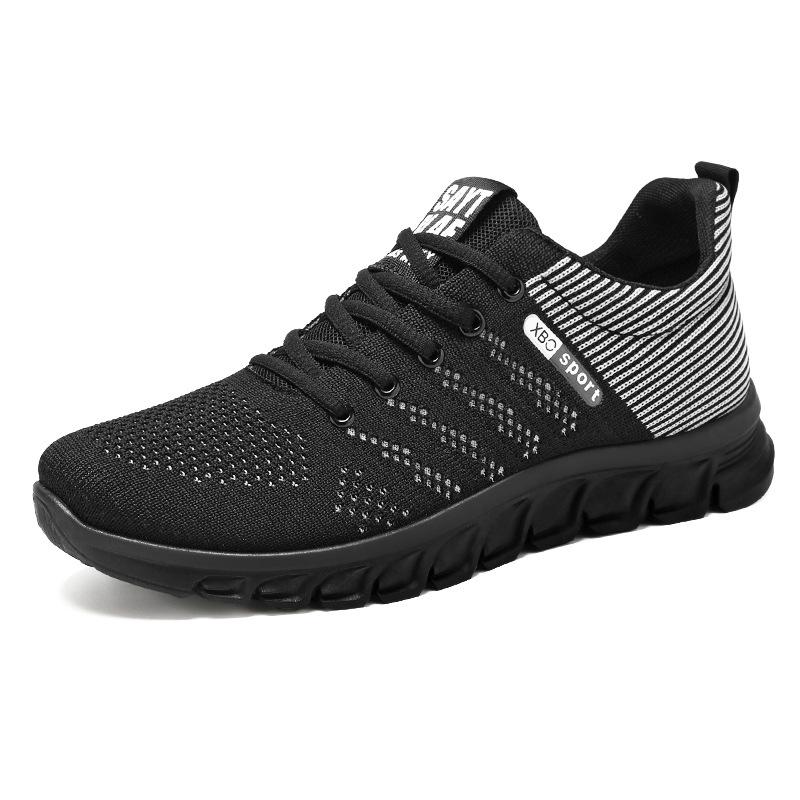 Shoes Men's Sports Shoes Breathable and Non-smelly Feet Mesh Shoes Soft Sole Comfortable Running Shoes Classic Versatile Casual Shoes Single Shoes