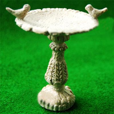 1:12 кукольных домиков, миниатюрная сказочная садовая мебель, смоляная птица, ванна, фонтан, декор