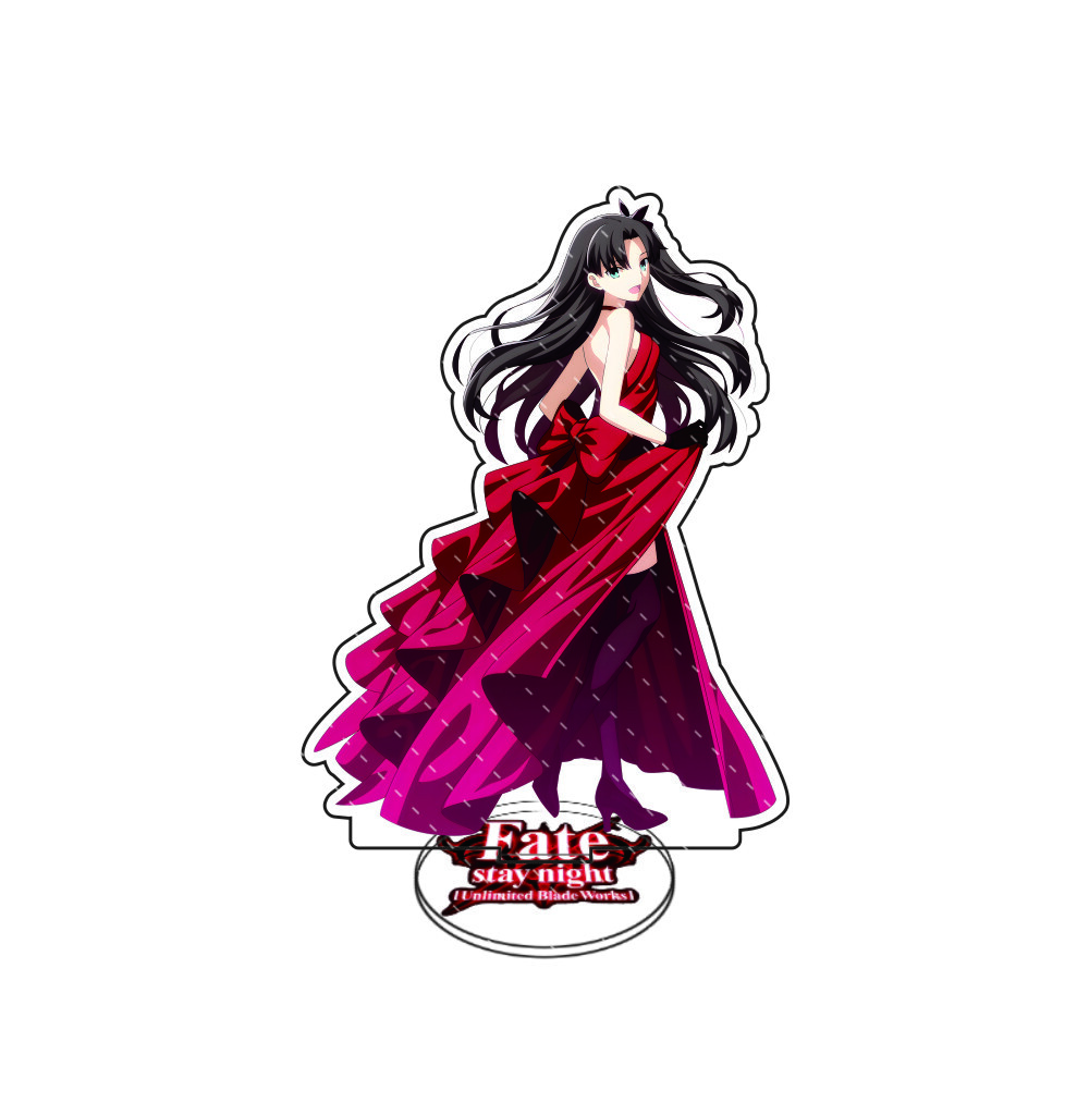 Аниме Fate 15см Акриловая подставка Модель Персонажи Косплей Настольная модель-подставка Украшение Товары Коллекция Подарки