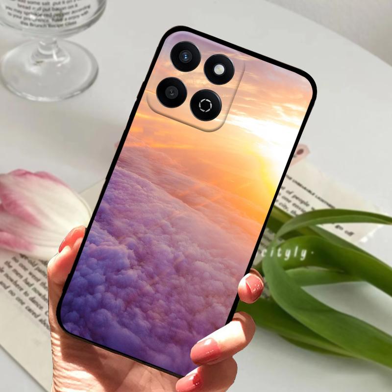 Чехол для Honor X7c 4G X 7c Геометрический дизайн Мягкий силикон ТПУ Задняя крышка телефона Для Huawei Honor X7c Ударопрочный бампер Сумки для телефона