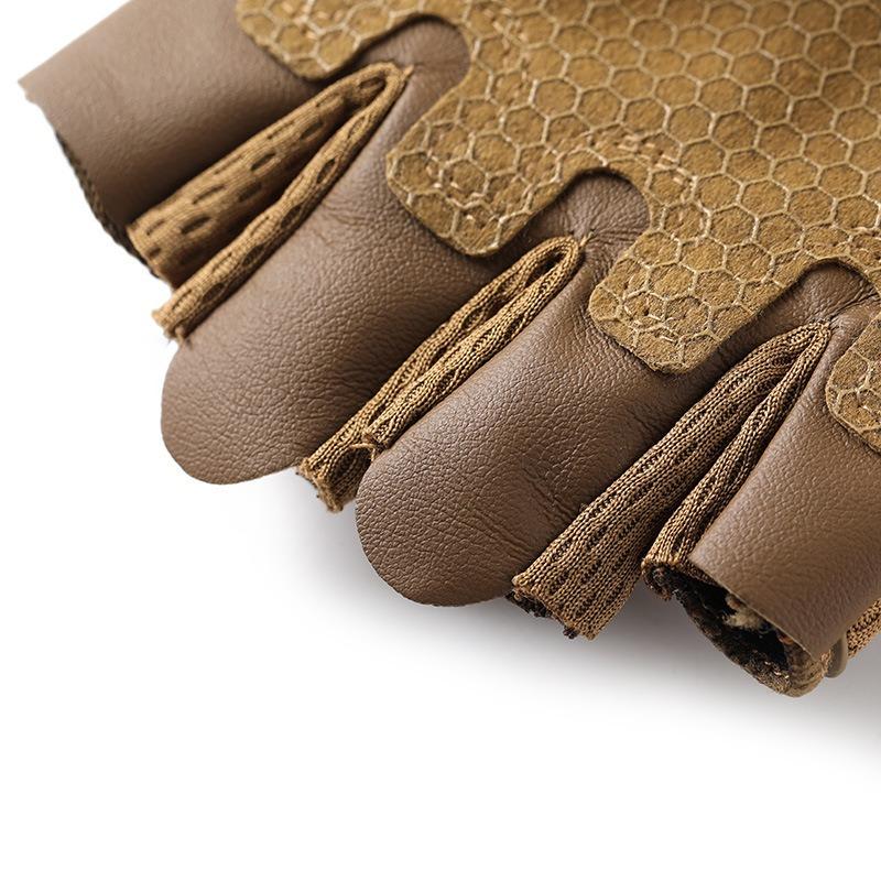 Тактические перчатки локомотив внедорожный мотоцикл езда жесткий панцирь защита от падений нескользящие езда на открытом воздухе езда перчатки без пальцев