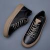 Весна Осень Лидер продаж Мужская натуральная кожа Повседневная обувь Массажная подошва Спортивная обувь Высокий покрой Модные мужские Оксфорды