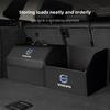 ktnbq3 Folding Car Trunk Organizer Box Auto Tools Storage Bag Stowing Tidying For Volvo XC60 XC90 S60 XC40 V40 V60 C30 V70 S90 T6 V90