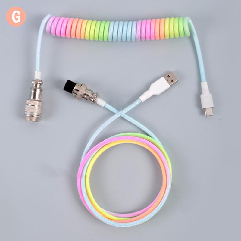 USB-клавиатура Type-C USB-кабель Typec Механическая клавиатура Витой провод Aviator 1,5 м