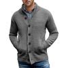 And Winter Men's Fashion Loose Cardigan Warm Jacket Sweater Knitted Coat