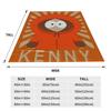 Epic Kenny McCormick  Blanket Warm Cozy Fluffy Funny Southpark Throw Blankets for Couch 50x60 Inch Multi-size Rug Piece