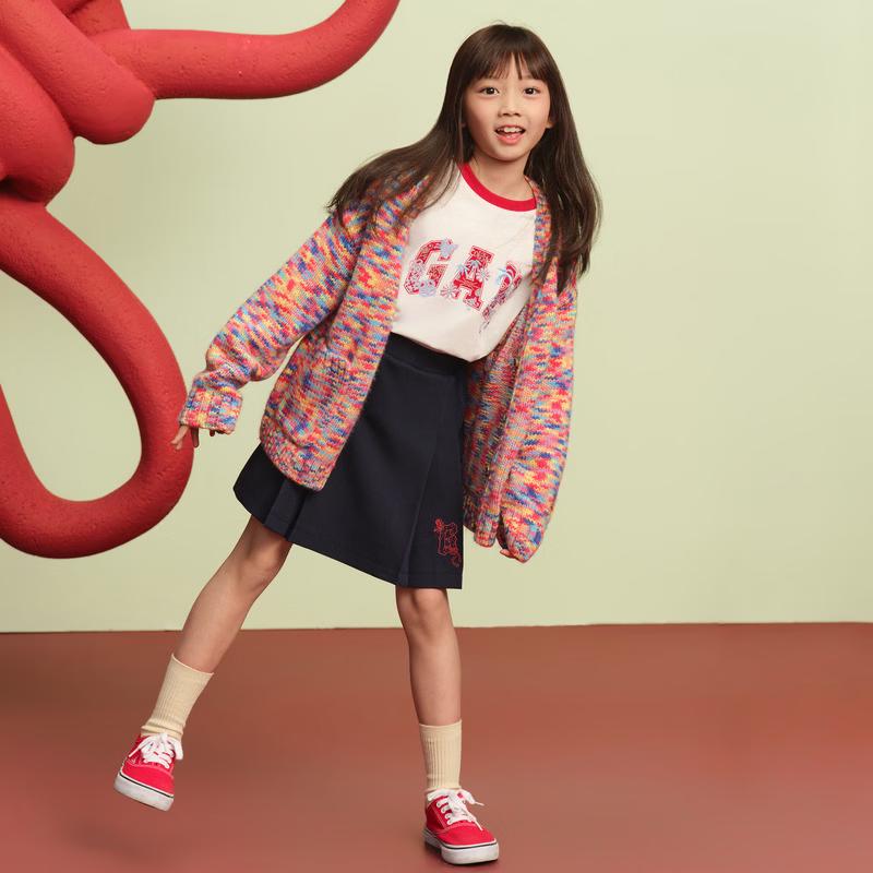Gap X Девичья плиссированная юбка в стиле китайской оперы