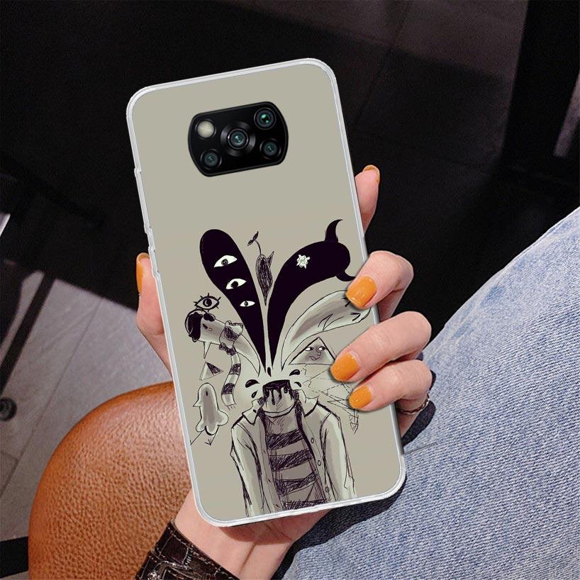 Чехол для телефона Oyasumi Punpun для Xiaomi Poco X5 X6 X7 Pro X4 Gt F7 Ultra M8 M7 Redmi 15C 15 13C 13 12C 12 Уникальная обложка Coque Poco X