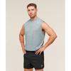 Gymshark Arrival Oversized Tank Smoke Blue Denim Grey A6a5u Ud24