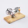 Zinc Zinc Zinc Alloy Stirling Engine Motor Model Colorful LED Hot Air Engine Motor Model  Physics Lab