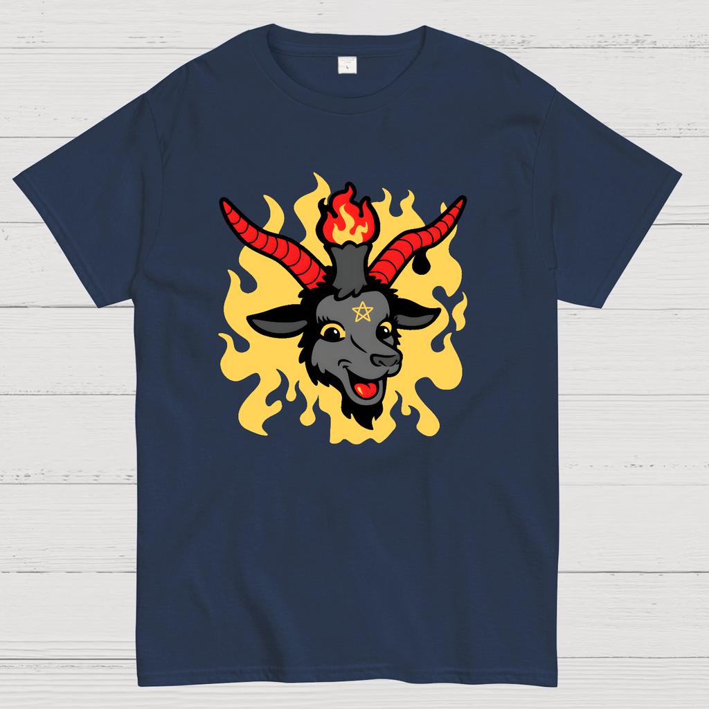 Baphomet-Dairy Cotton Summer Casual Cool Loose T-Shirt