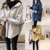 Loose Hooded Sweatshirt Women's Pullover Long Sleeve Top Thickened Jacket