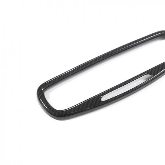 ABS Car Rear View Mirror Frame Cover Trim For Maserati Levante 2016-18 Ghibli