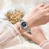 POEDAGAR Fashion Ladies Wristwatch Week Date Luminous Waterproof Woman Watch Stainless Steel Luxury Women's Quartz Watches reloj