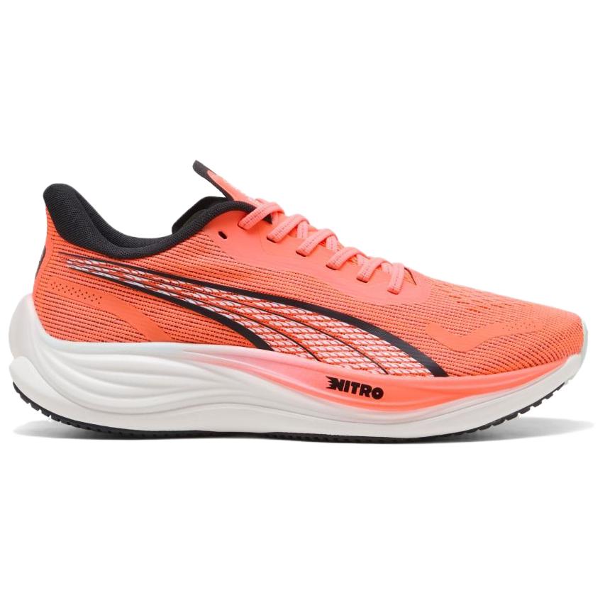Puma Кроссовки Velocity Nitro 3 Светящийся красный Мужские Оранжевый Черный Белый 377748-24