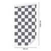 Checkerboard wallpaper gray, white and light gray 50x1000