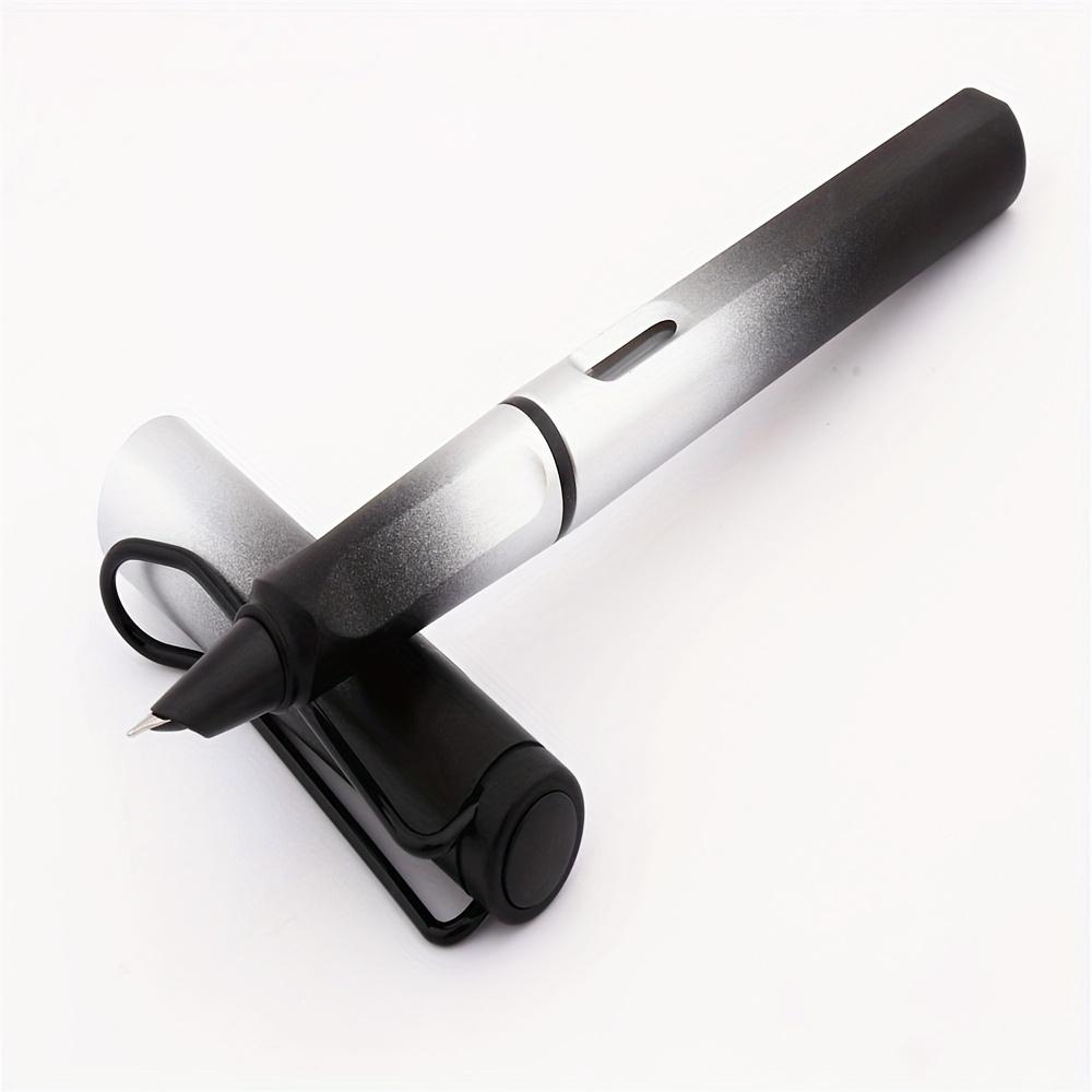 1 шт., ручка с градиентной позой, ручка для практики письма, прямая ручка с жидкими чернилами для позы