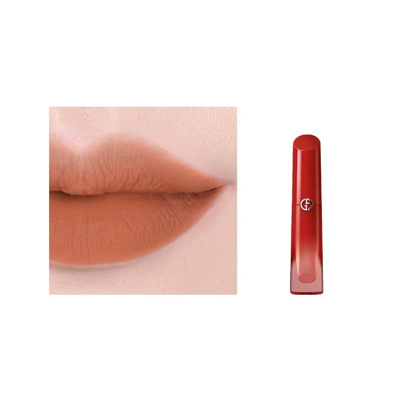 Armani Water Lip Veil Блеск для губ Новая Красная Тюбик Помада Водянистая Матовая Косметика #160 Абсолютный рисовый коричневый без подарочной коробки подарочный пакет