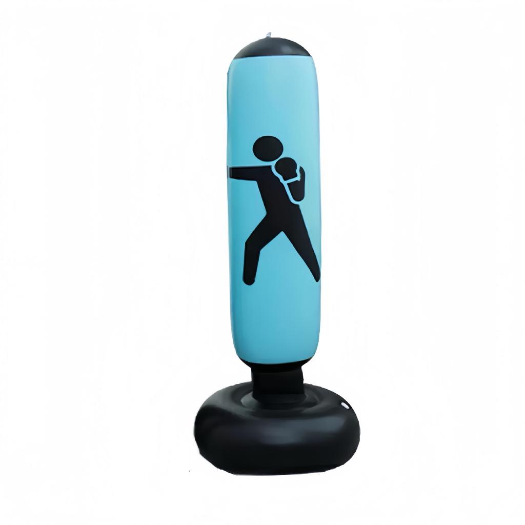 Inflatable Freestanding Punching Bag for Home Boxing and Kids' Taekwondo Training