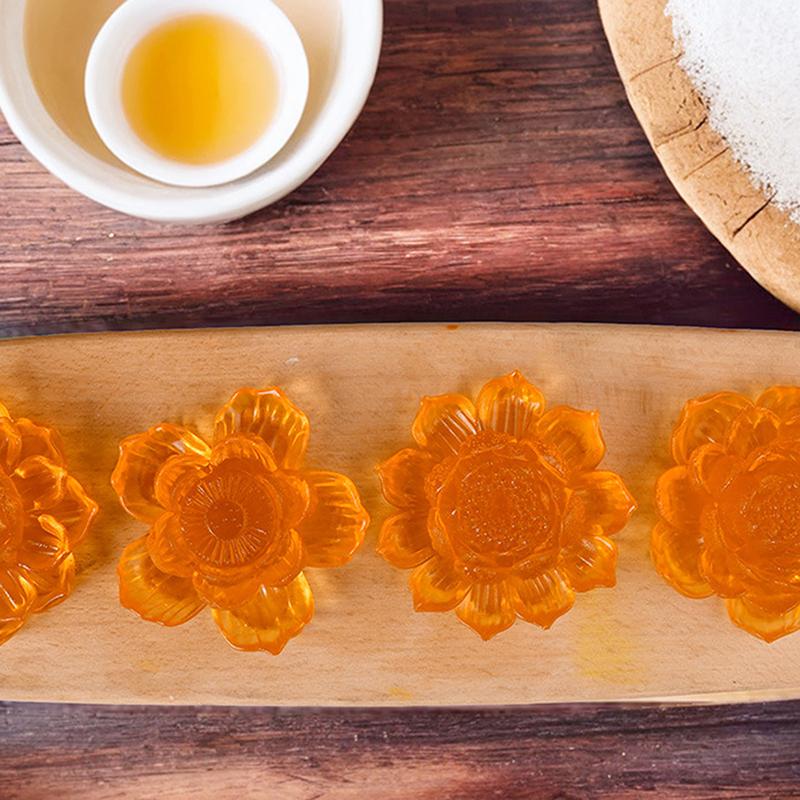 3D Lotus Silicone Molds For Diy Flowers Fondant Cupcake Chocolate Candy Ice Cream Sugar Desserts Candle Soap Plaster Resin Mold