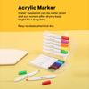 24-цветный акриловый маркер, художественная кисть, маркер-ручка для 3D-печатных моделей, раскрашивающая ручка на водной основе
