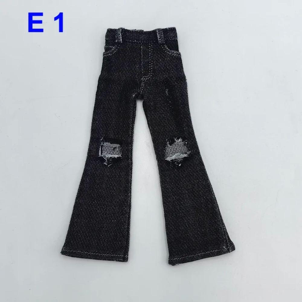 Для кукол Blythe Одежда Клеш Джинсы Брюки для Ob24 Ob22 Azone Кукол Наряд