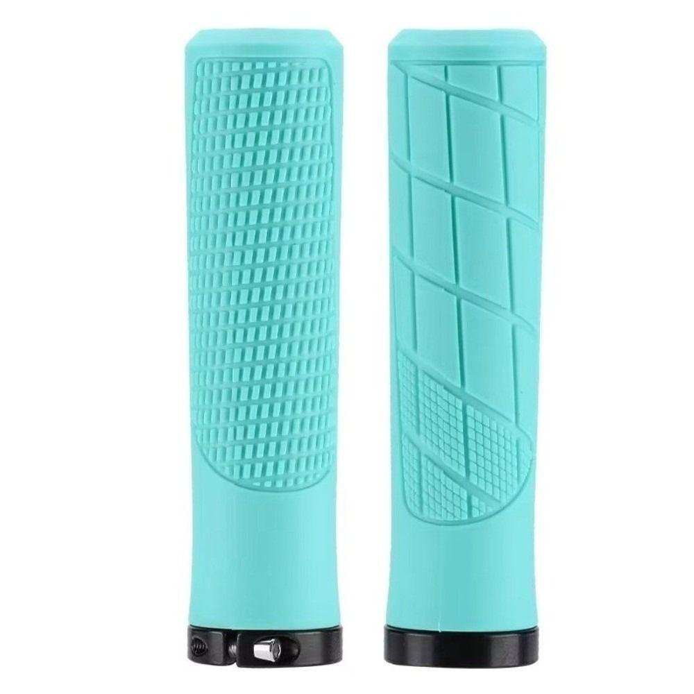 Shockproof Mountain Bike Grip Rubber Non-slip Bike Handle Grip Bicycle Handlebar Grip  Folding Bike