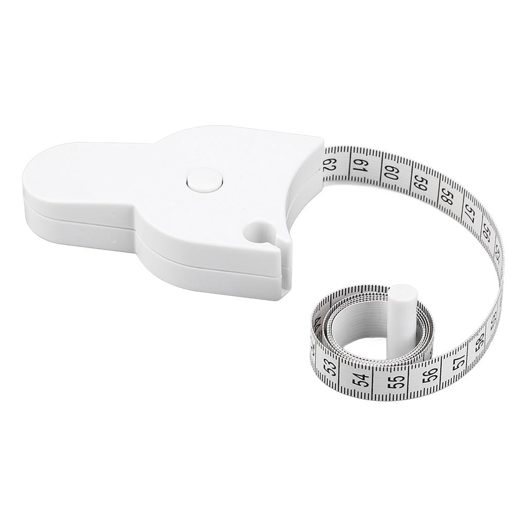 Мягкая рулетка с выдвижной двойной шкалой Гибкая линейка Инструмент для измерения окружности тела
