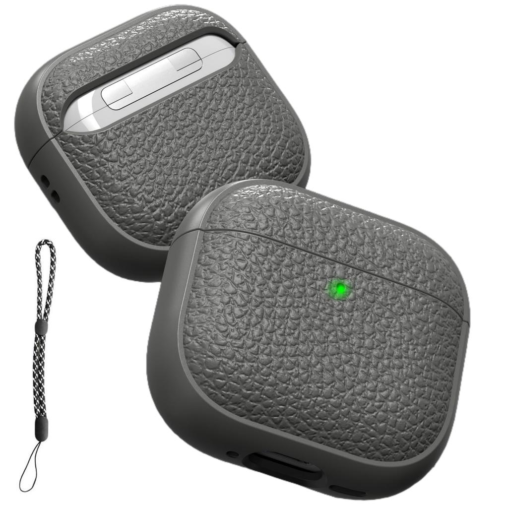 Для AirPods Pro 3 Чехол для Airpods Pro 2 Чехол 2025 Новый Защитный Чехол с Текстурой Тонкий Чехол с Петлей для Шнурка для AirPods 4