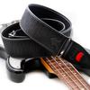 Straps 6cm Dune Black RightOn! Guitar/Bass Strap, Wide, 90-150cm,