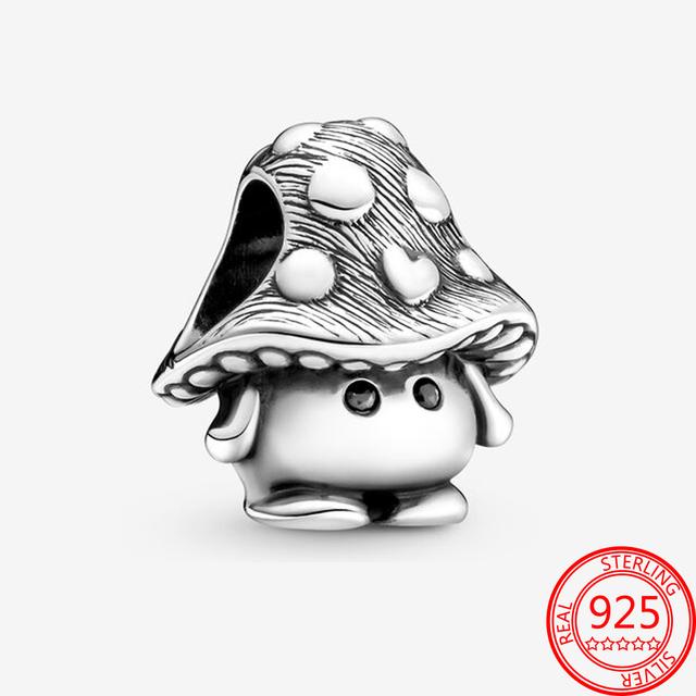 New Arrival 925 Sterling Silver Little Yellow Duck Pink Air Balloon Charm Fit Fashion Bracelet Necklace Jewelry Gift Making