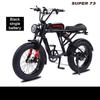 New S2 Smart and Powerful Akez 750W 13AH 48V Lithium Full Suspension Folding Mountain Electric Bike Fat Tires E-Bike Bike Bike