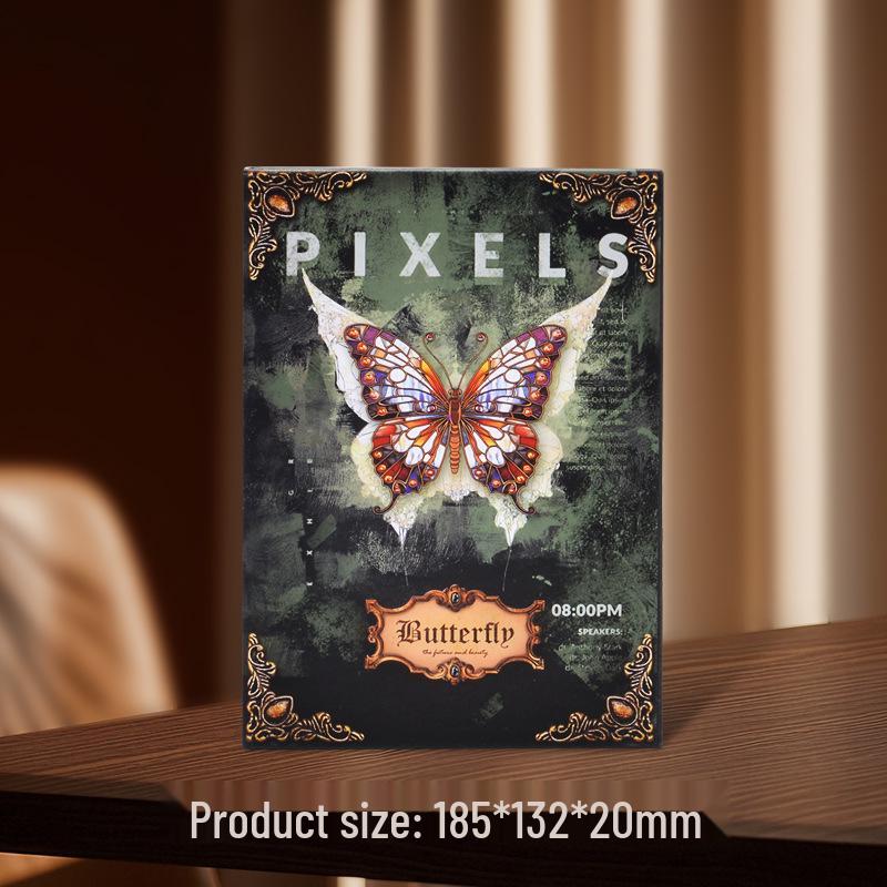 Утолщенный Креативный Ретро Блокнот: Иллюстрация «Волшебная бабочка» для студентов или в качестве подарка на выпускной