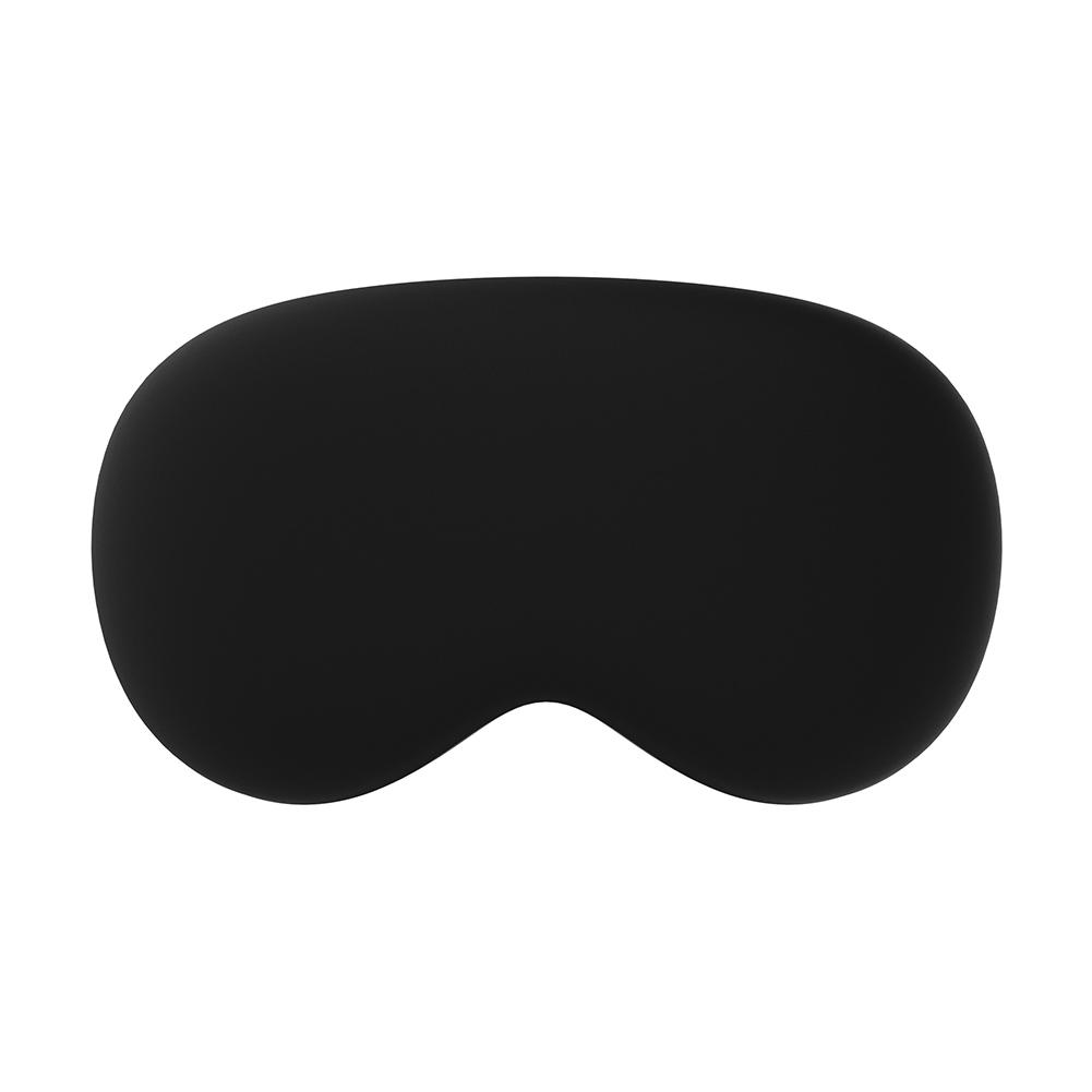 Силиконовый защитный чехол для экрана, чехол для шлема VR для Apple, совместимый с Vision Pro(черный)