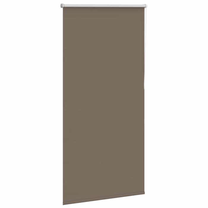 VidaXL Blackout Roller Blind Coffee 70x150cm Fabric Width 65.7cm, Day and Night Blind, Kitchen Blind, Blind 4010992